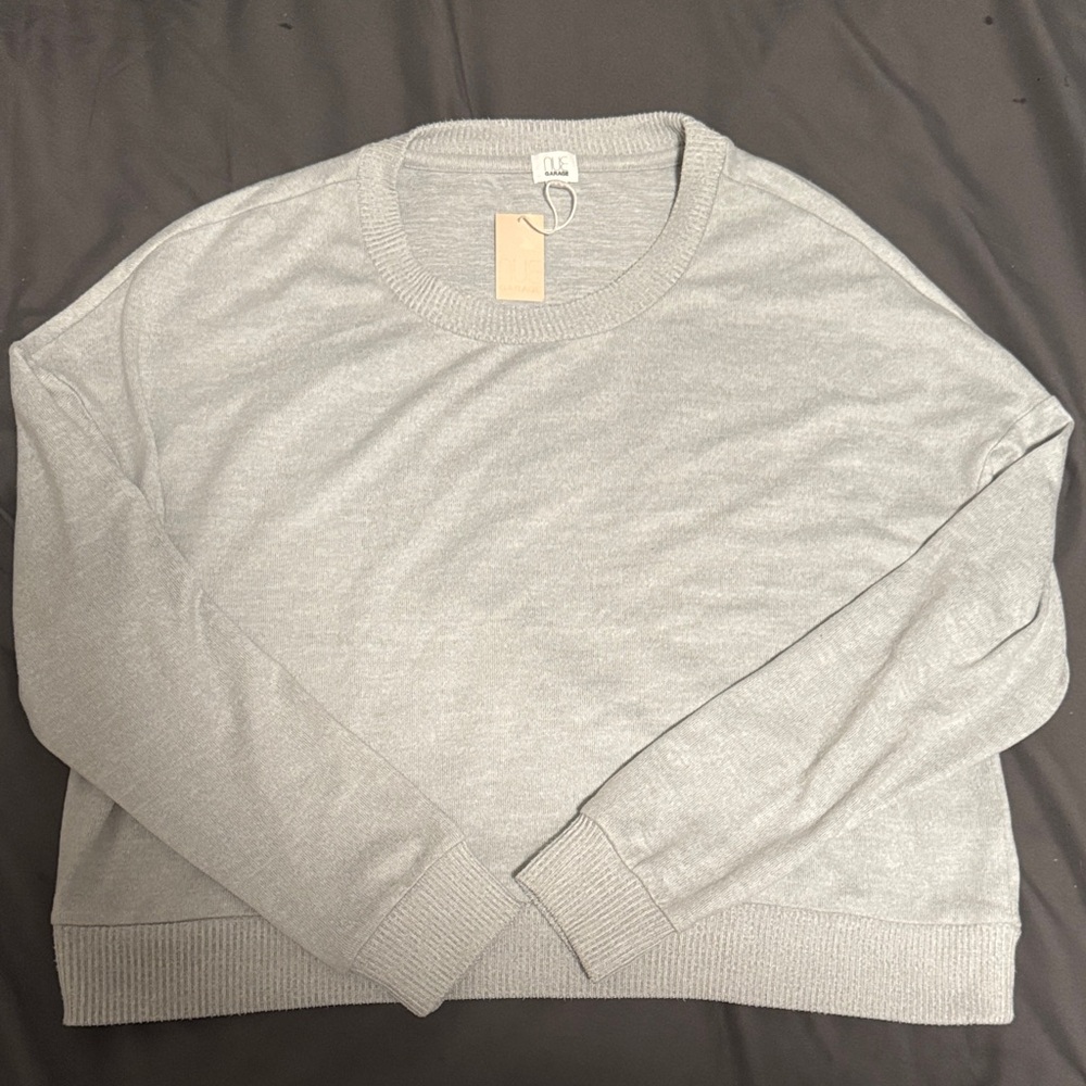 Garage Comfy Light Gray Sweater